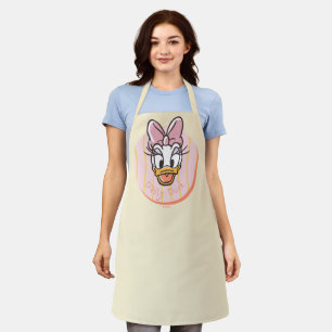 Tablier Portrait de Daisy Duck Douce et Ensoleillée