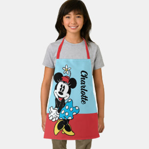 Tablier Pose Minnie Souris   Personnalisé