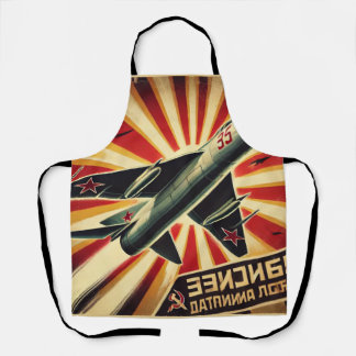 Tablier Poster de propagande soviétique Vintage MiG-15