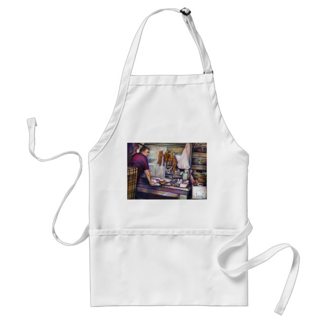 Tablier Poulet baisé au soleil, Singapour (Devant)