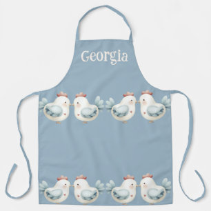 Tablier Poulet Pastel Cottagecore