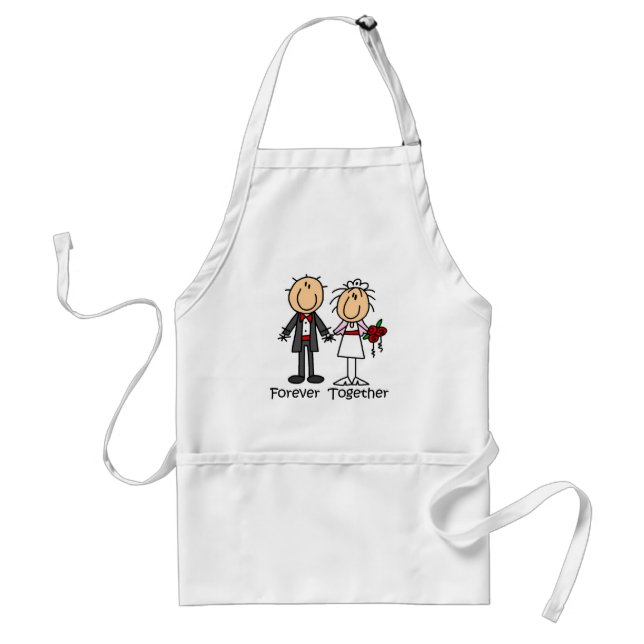 Tablier Pour toujours ensemble T-shirts et cadeaux (Devant)