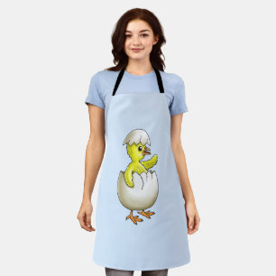Tablier Poussin de Pâques éclos