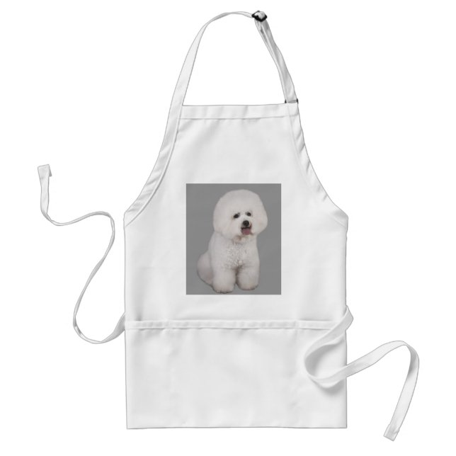 Tablier précieux de Bichon Frise (Devant)