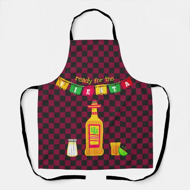 Tablier Prêt pour la fête : Cinco de Mayo (Recto)