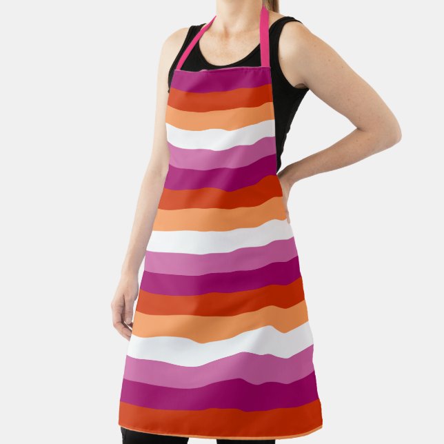 Tablier Pride lesbienne (Insitu)