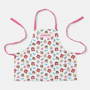 Tablier Princesse Emoji Motif