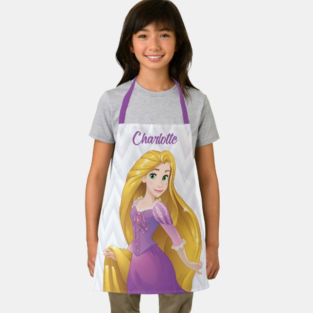 Tablier Princesse Rapunzel Personnalisée (Insitu)