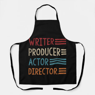 Tablier Producteur d'écriture acteur réalisateur de films 