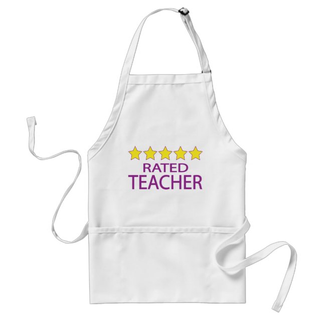 Tablier Professeur cinq étoiles (Devant)