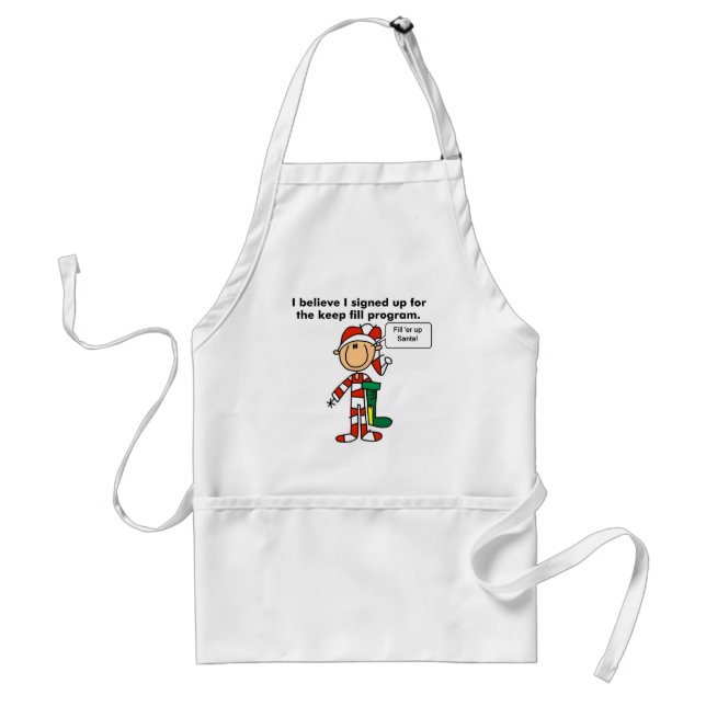 Tablier Programme de conservation de Noël Tshirts et cadea (Devant)