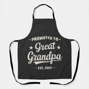 Tablier Promoté pour le cadeau de famille Great Grand-père