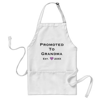 Tablier Promu À Grand-Mère Adulte Apron