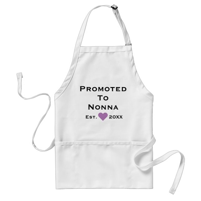 Tablier Promu À Nonna Adult Apron (Devant)
