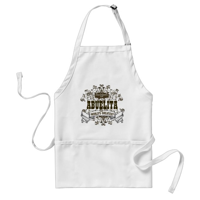 Tablier Propriété d'Abuelita (ou de tout nom) (Devant)