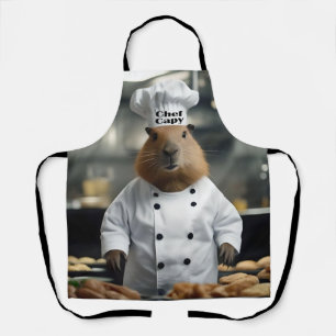 Tablier Prouesse en Pâtisserie : Le Capybara Culinaire