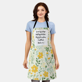 Tablier Psalm 91:2 Christian Apron