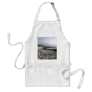 Tablier PunaluGu Plage de sable noir Hawaii Big Island