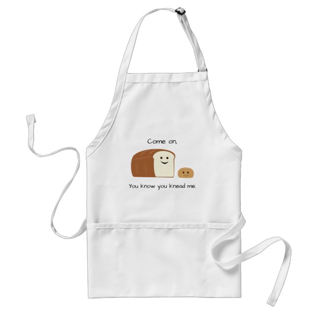 Tablier Punny bread design (Devant)