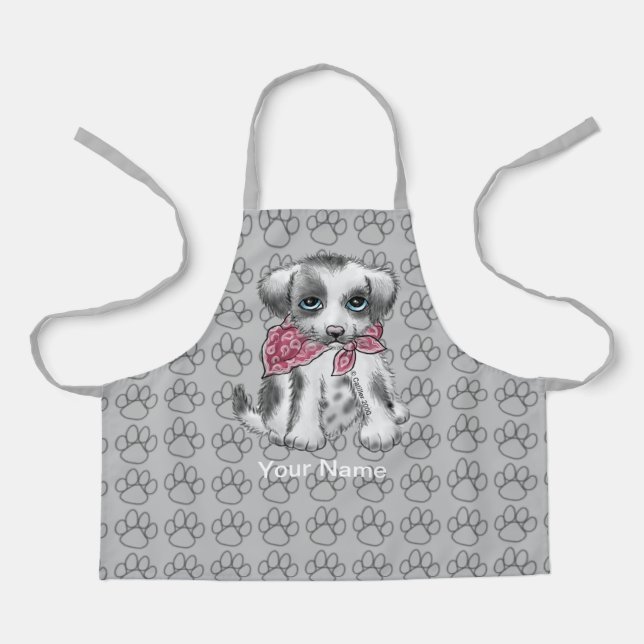 Tablier Puppy Chien Chef Apron (Recto)