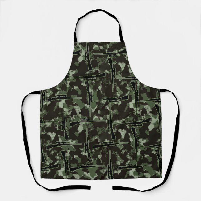 Tablier Pursuit de précision : Motif de chasse Patter Camo (Recto)
