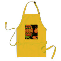 Pysanka et tulipes