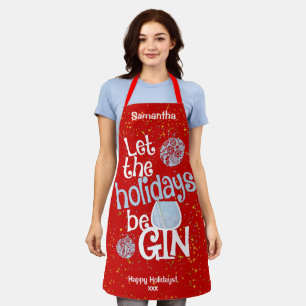 Tablier Que les fêtes deviennent un Noël amusant