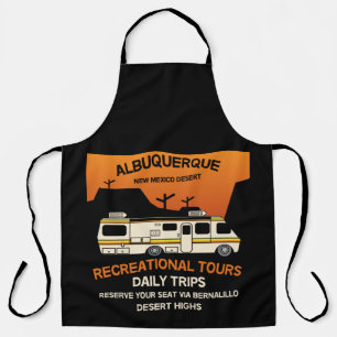 Tablier Queen of the Camper - Drôle Camping RV Caravan