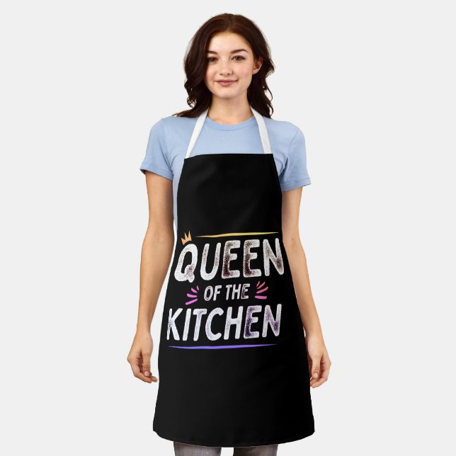 Tablier Queen of the Kitchen Apron (Porté)