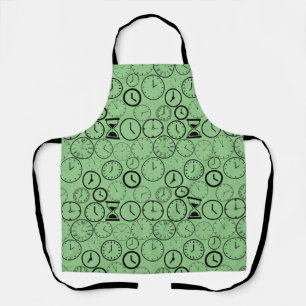 Tablier Quelle heure est-il ? wx4 L Green BG