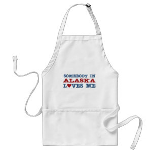 Tablier Quelqu'un en Alaska m'aime
