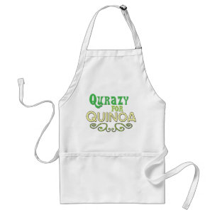 Tablier Qurazy for Quinoa © - Funny Quinoa Citation Apron