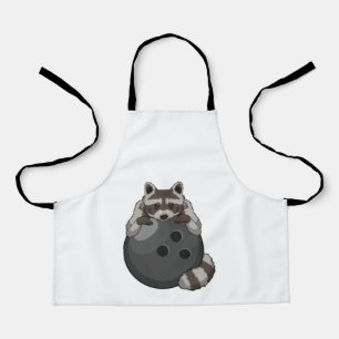 Tablier Raccoon à Bowling avec Bowling