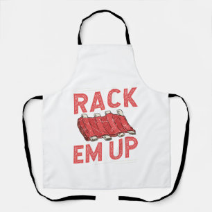 Tablier Rack em Up Ribs Lover Pork BBQ Short Baby Back