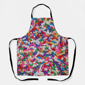 Tablier Rainbow Sweet Candy Sprinkings Apron