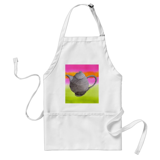 Tablier Rainbow Teapot partie thé (Devant)