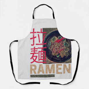 Tablier Ramen japonais nouille Anime Vintage