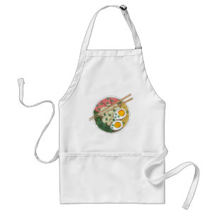 Tablier Ramen Noodles Bowl Restauration Japonaise Foin
