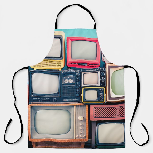 Tablier Récepteurs TV rétro à partir des années 60, les an (Recto)