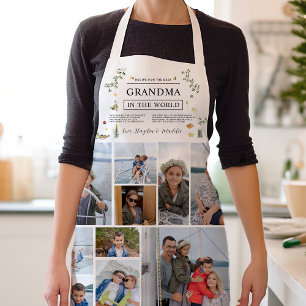 Tablier Recette pour la meilleure grand-mère   Photo de la