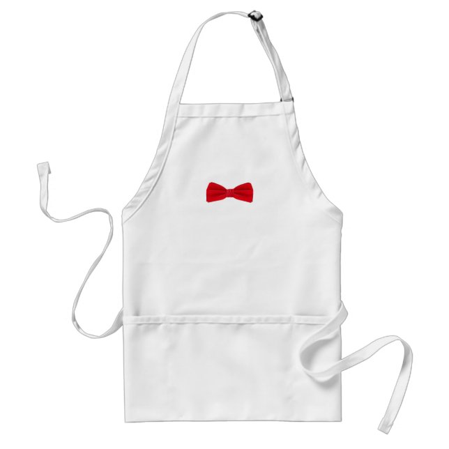 Tablier Red Bow Tie – Classic Fashion (Devant)