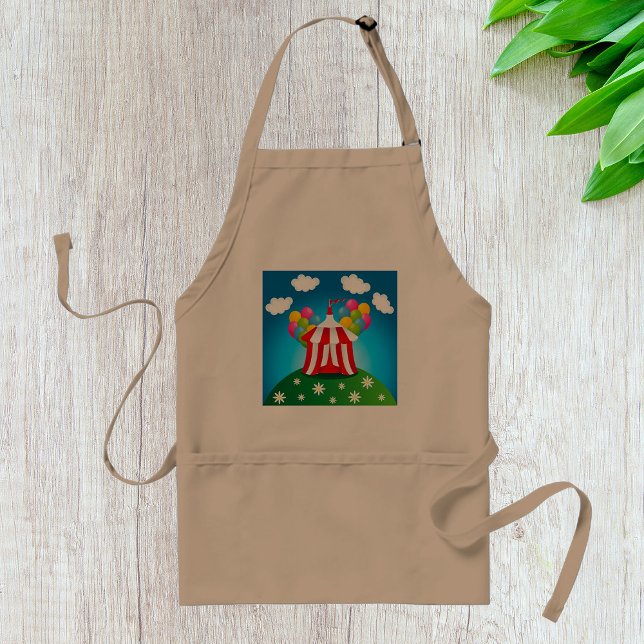 Tablier Red Circus Tent Apron (Créateur téléchargé)