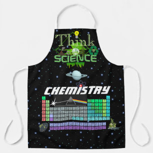 Tablier Réfléchir à la chimie scientifique
