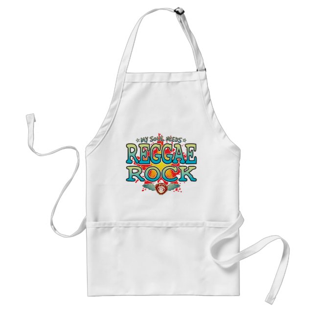 Tablier Reggae Rock Soul Apron (Devant)