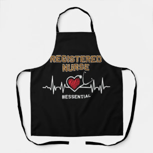 Tablier Registered Nurse #Essential Stethoscope Heartbeat