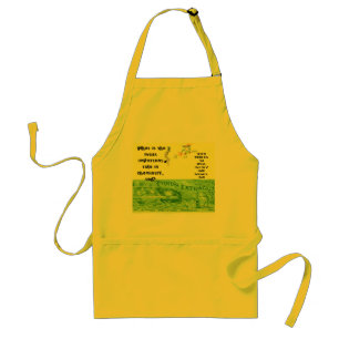 Tablier "Règle de chimie numéro 1 !"