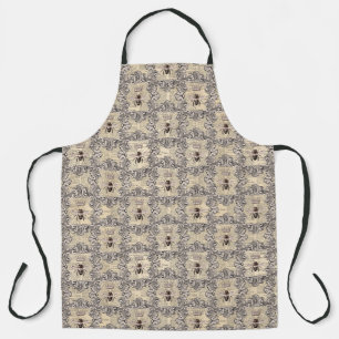 Tablier Reine Abeille Vintage