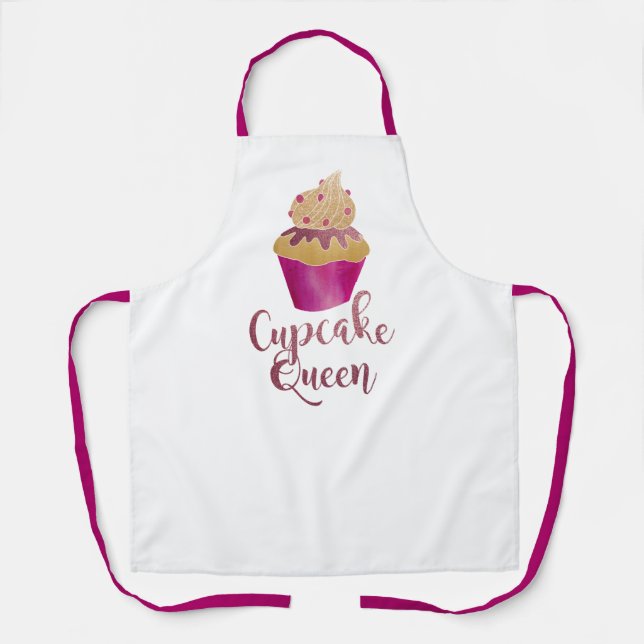 Tablier Reine Cupcake (Recto)