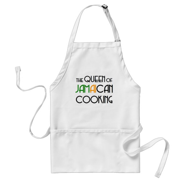 Tablier reine de cuisine jamaïcaine (Devant)