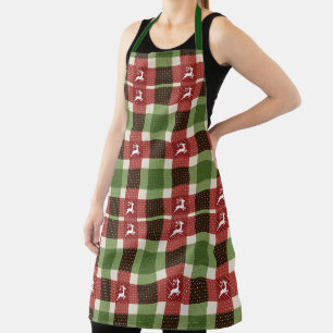 Tablier Renard de Noël et Plaid